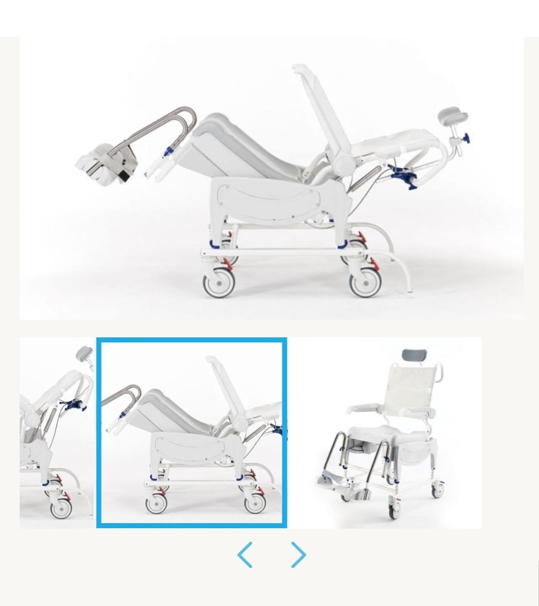 Tiltinspace shower & commode Caremed Alrick to hire CaremedAlrick