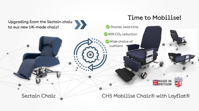 Transitioning to the CH5 Mobilise Chair® with Layflat®