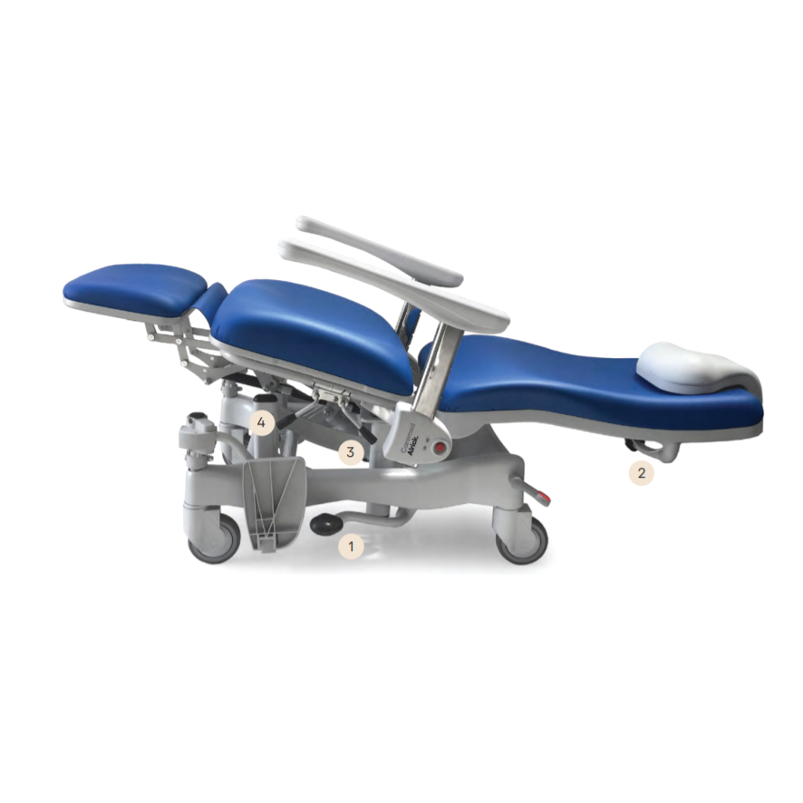 TX care and recovery chair accessories