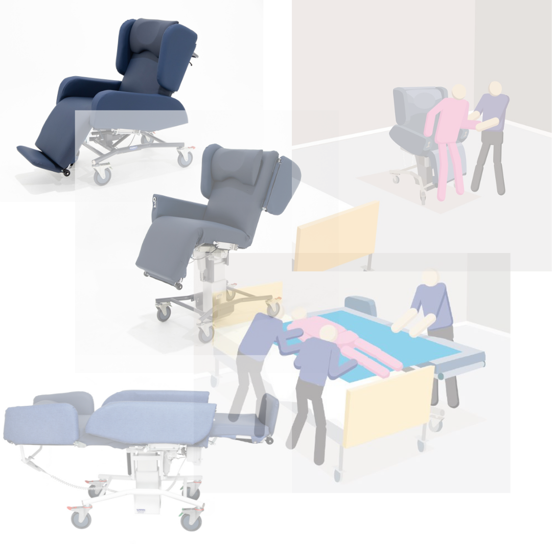 Save space, time, back injuries | Multifunctional chairs – Caremed ...