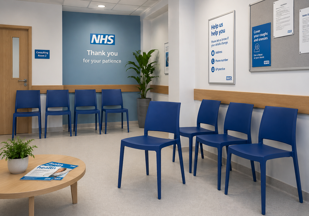 Modern Visitor Chairs for Healthcare Spaces
