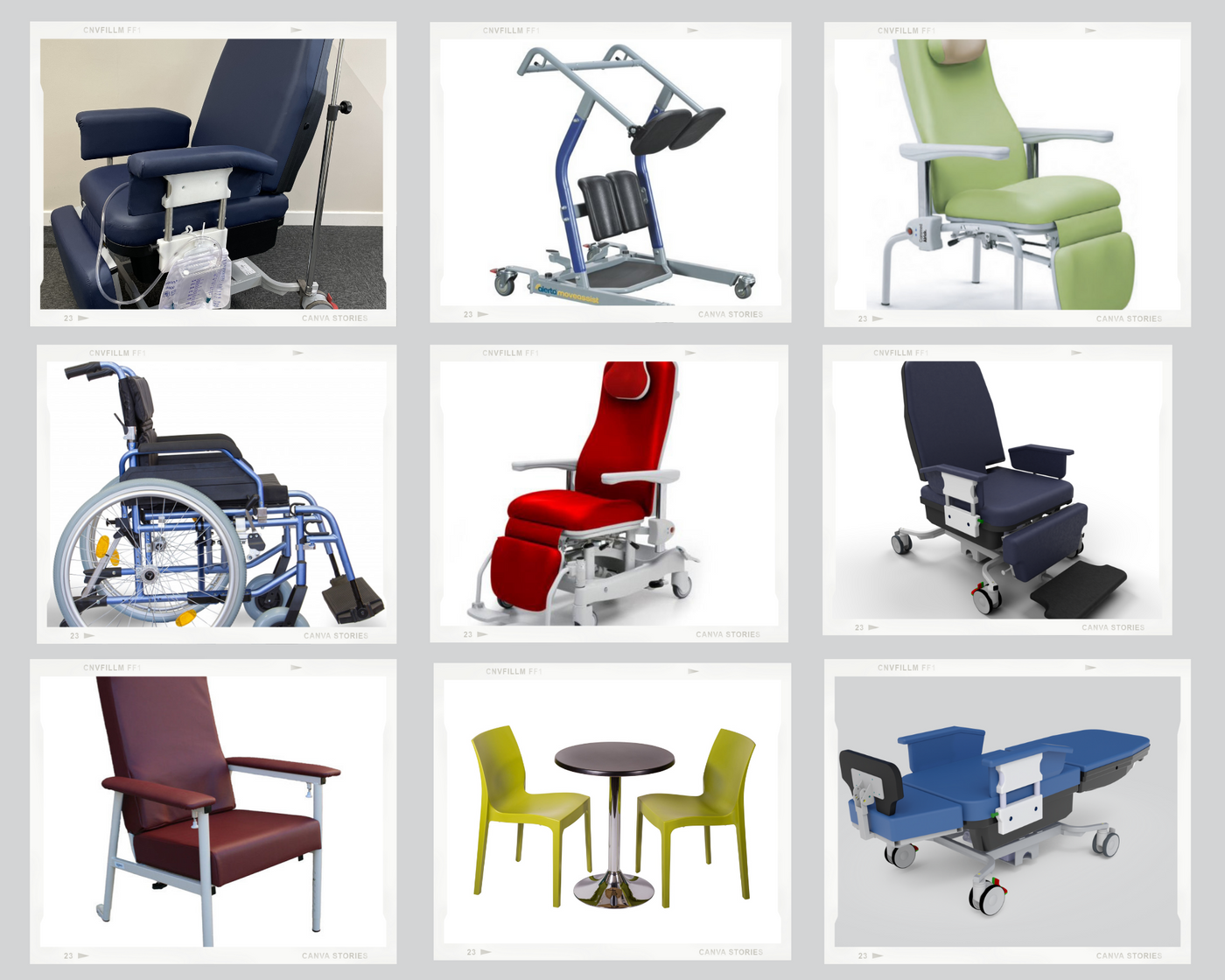 Hospital chairs; the options | Caremed Alrick – Caremed UK