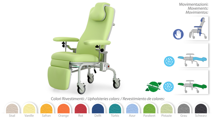 ST160 - Stabilise Blood Donor & Treatment Chair