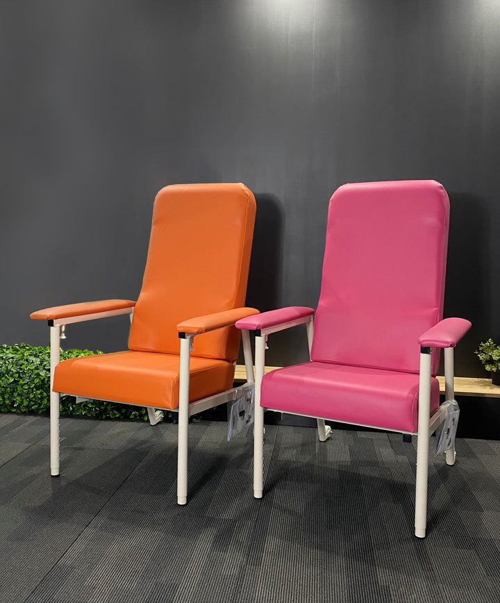 Caremed high back portable chair - to rent