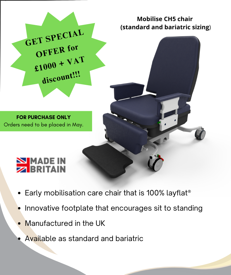 Mobilise ICU chair | Caremed Alrick | Early mobilisation – CaremedAlrick