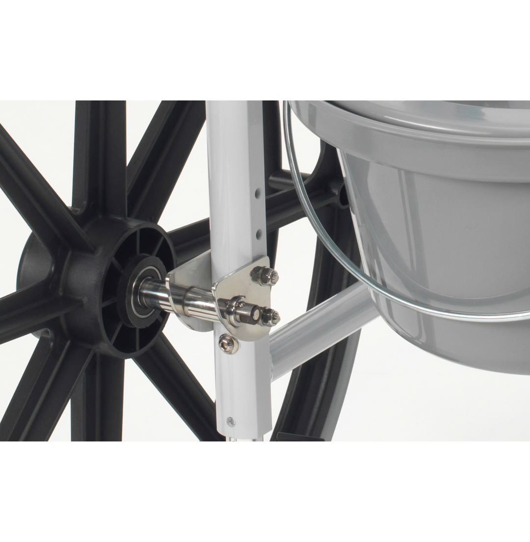 Self propelled wheeled commode for hire