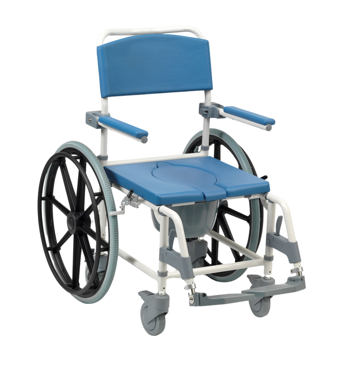 Self propelled wheeled commode for hire
