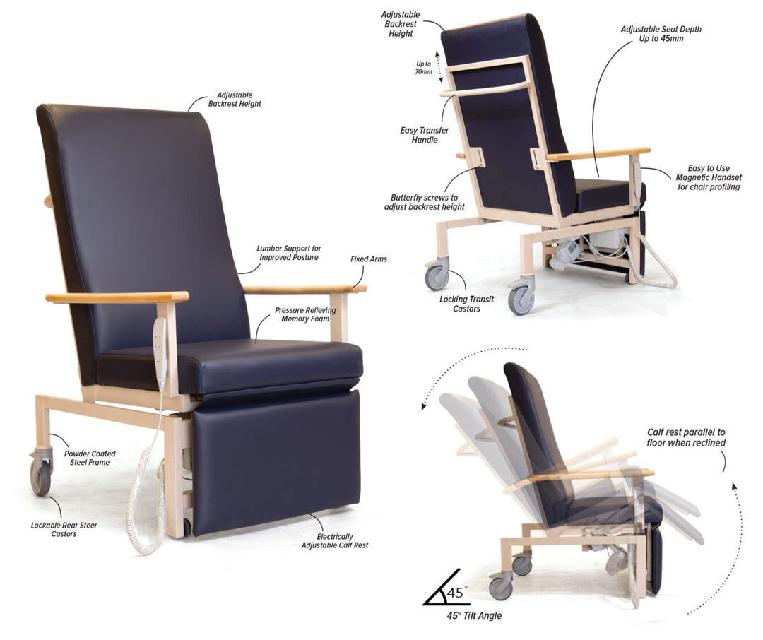 The Tilt-in-Space® Chair Fixed Arm