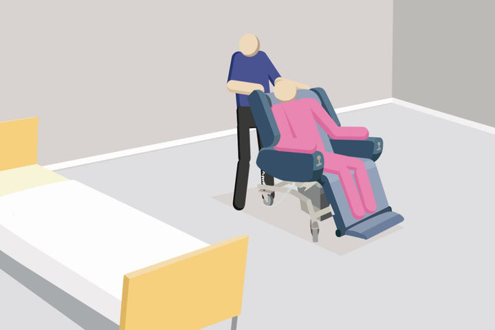 Sertain™ 4540 Bariatric ICU & trauma chair