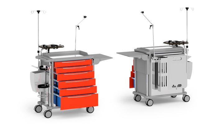 Resus / emergency trolley