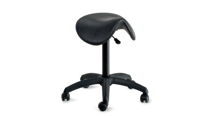 Medical saddle stool